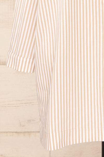 Alistaire Oversized Striped Shirt Dress | La petite garçonne bottom