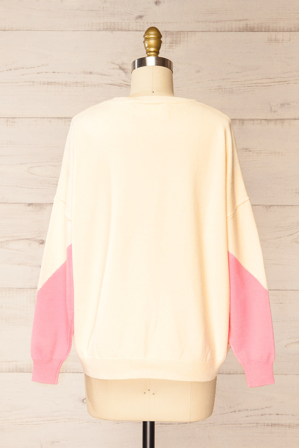 Alovia Oversized "Amour" Sweater | La petite garçonne back view