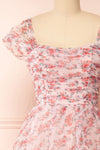 Althea Tiered Floral Maxi Dress | Boutique 1861 front close-up