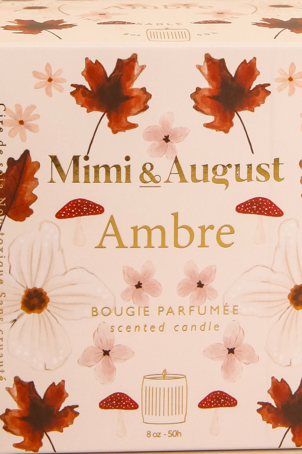 Ambre Candle - 2 Options | Maison garçonne box