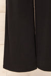 Anakao Black High-Waisted Wide Leg Pants | La petite garçonne  bottom