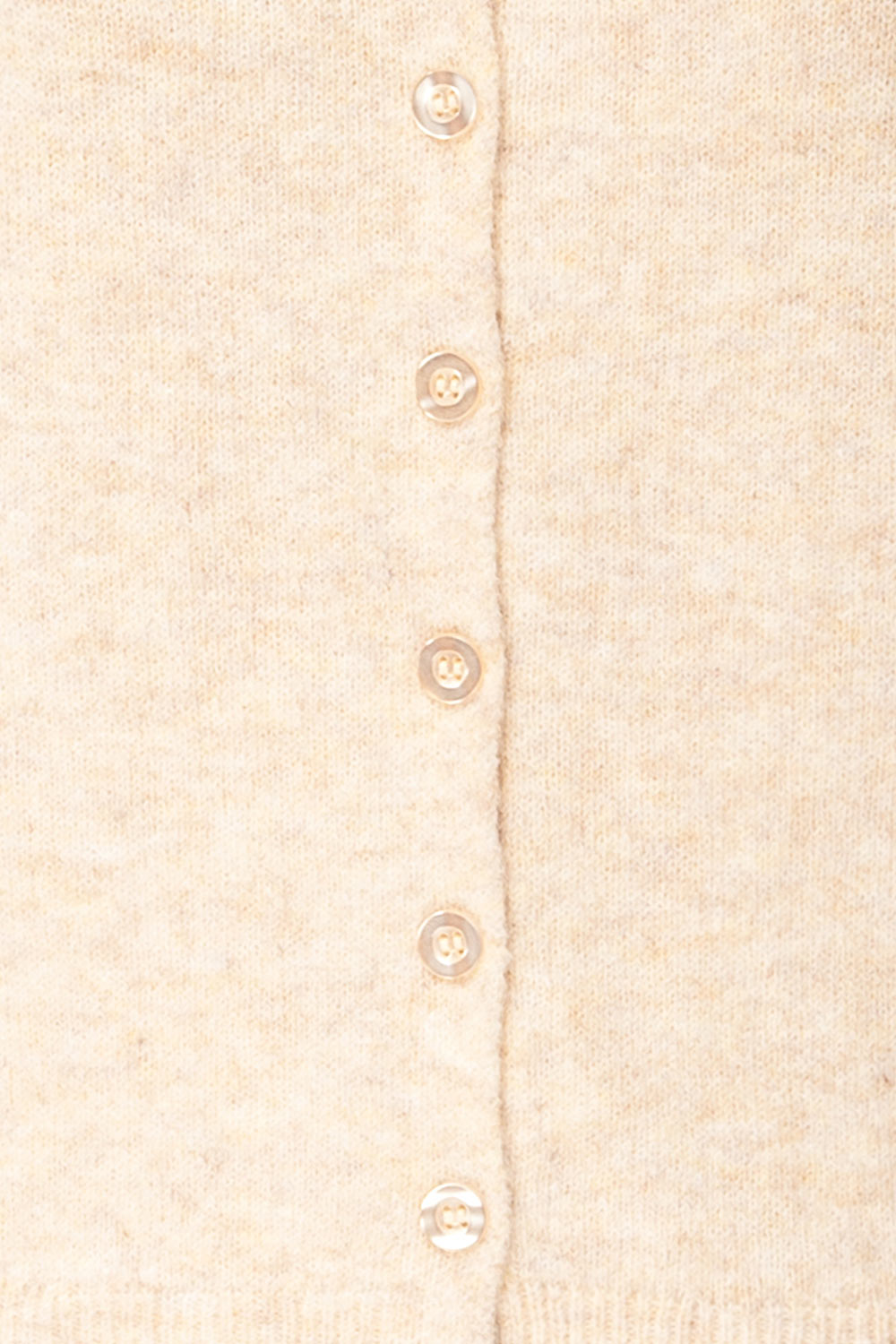 Andenes Beige | Cardigan Boutonné