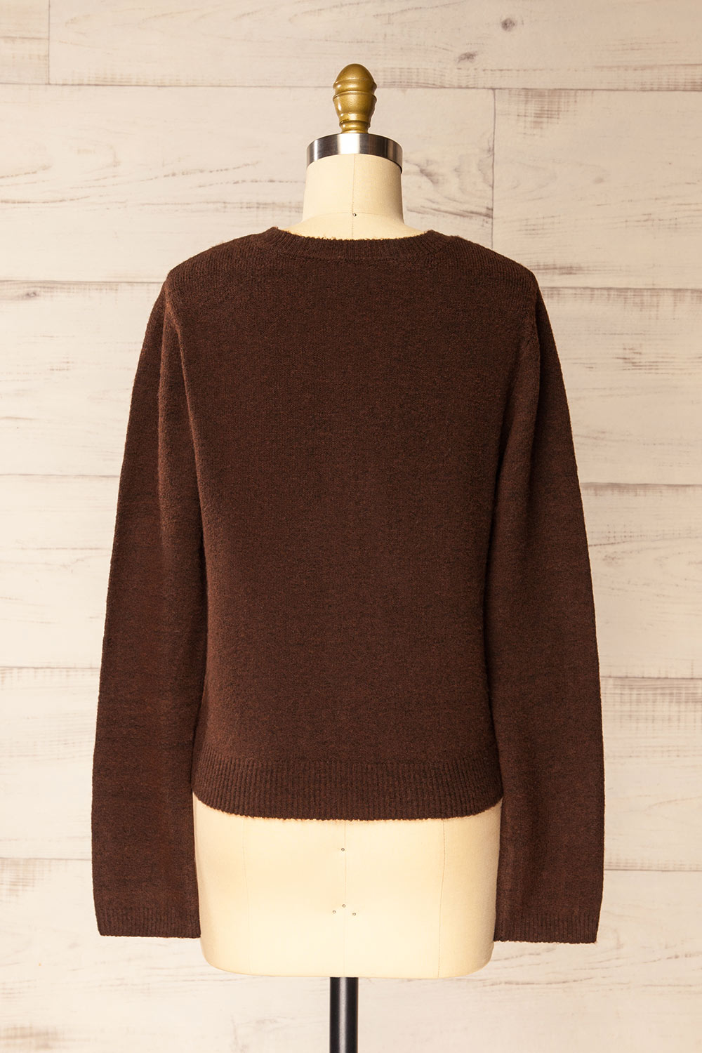 Andenes Brun | Cardigan Boutonné