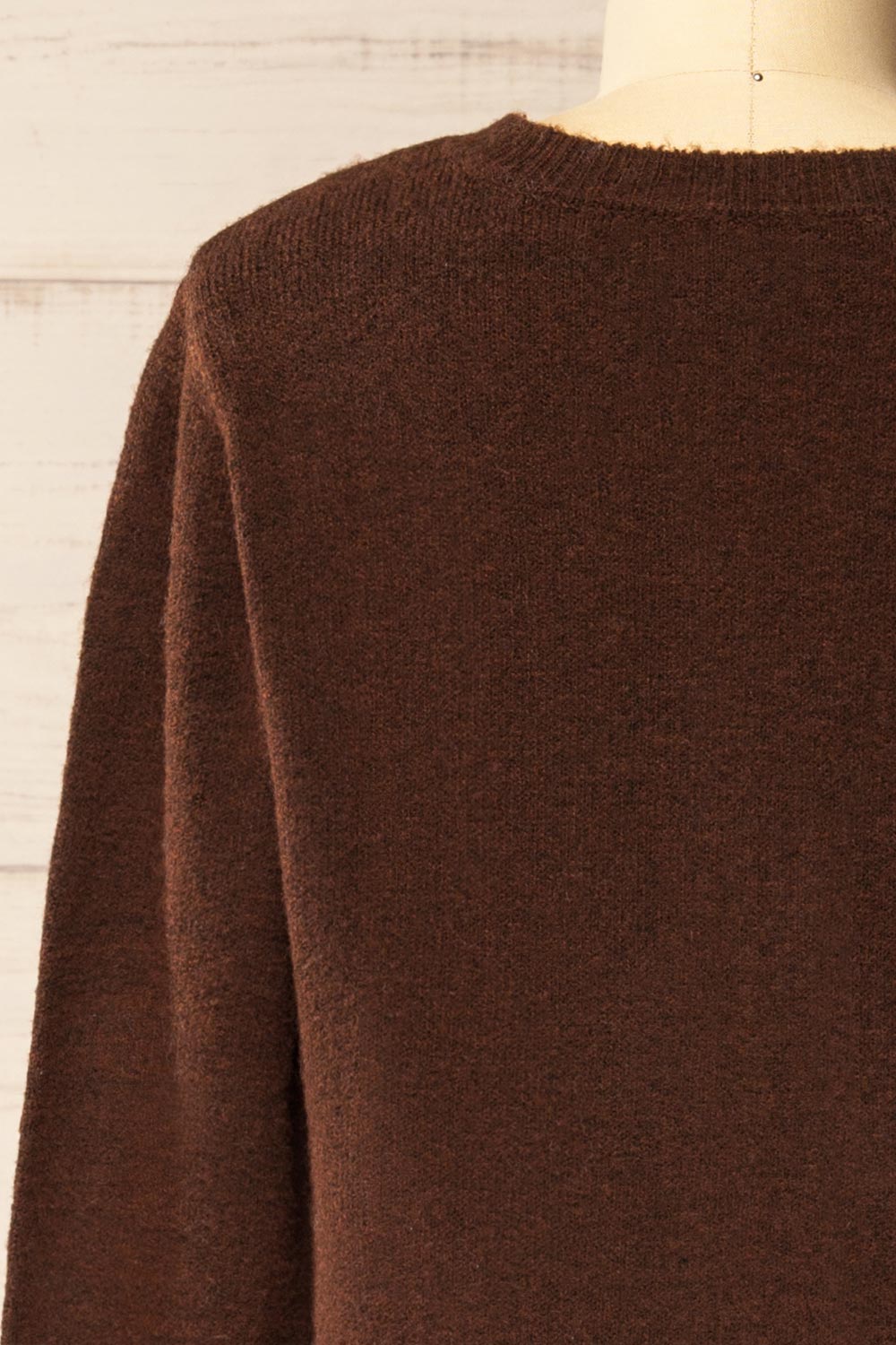 Andenes Brun | Cardigan Boutonné