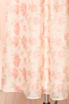 Anjo Floral A-Line Midi Dress | Boutique 1861 bottom