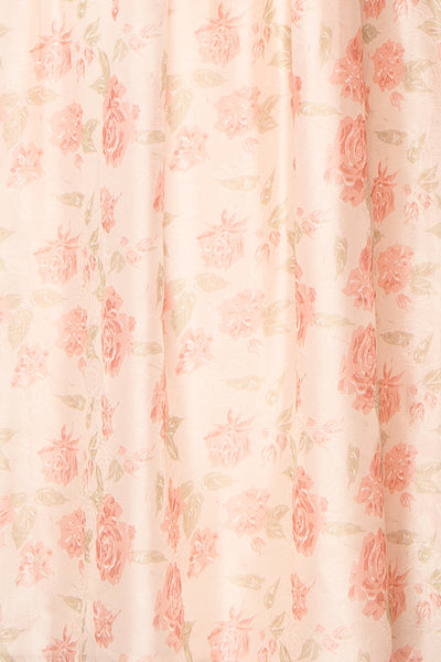 Anjo Floral A-Line Midi Dress | Boutique 1861 fabric