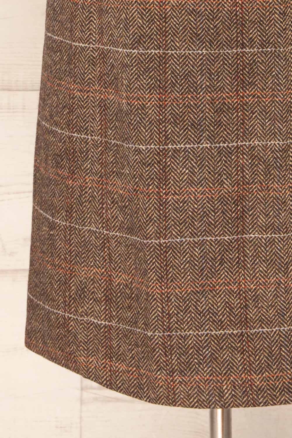 Ankeny Brown Trench Coat with Belt | La petite garçonne bottom