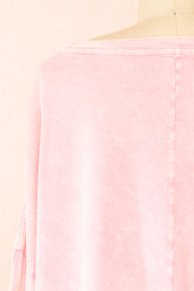 Anokia Printed Long Sleeve Shirt | Boutique 1861  back close-up