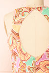 Antheia Short Paisley Dress | Boutique 1861  back close-up