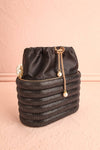 Apasiona Black Crystal Bucket Bag | Boutique 1861 side view
