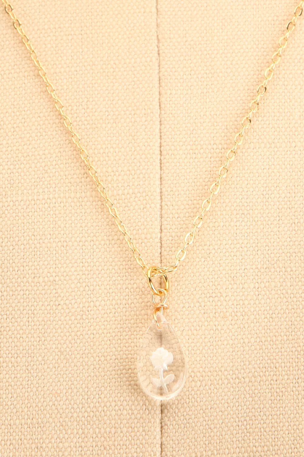  Aphrodite Rose Pendant Necklace | Boutique 1861 close-up