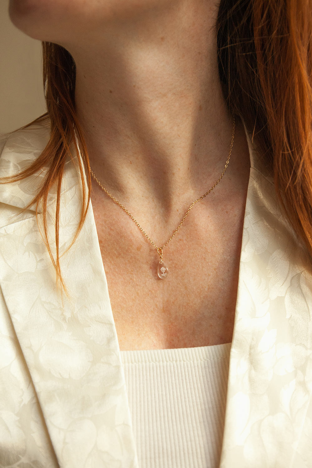  Aphrodite Rose Pendant Necklace | Boutique 1861 model