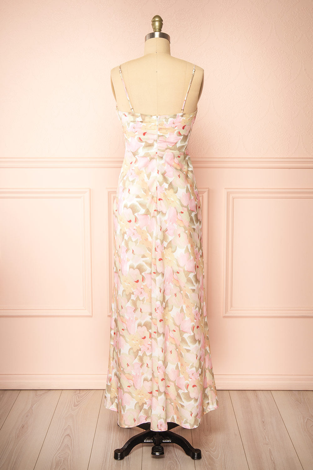 Apostrofia Floral Maxi Dress | Boutique 1861  back view