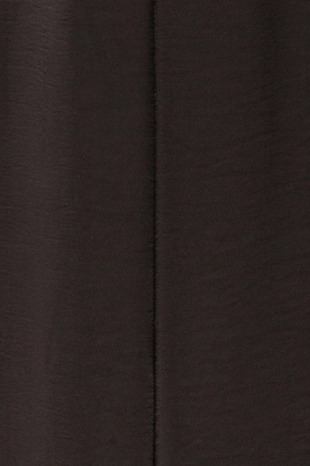 Arendal Black High-Waisted Satin Pants | La petite garçonne fabric 