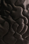 Arhi-Anne Puffy Black Drawstring Tote Bag | La petite garçonne texture