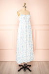 Arianette Long Floral Dress w/ Balloon Skirt | Boutique 1861 side view