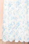 Arianette Long Floral Dress w/ Balloon Skirt | Boutique 1861 bottom