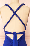 Aristella Blue Convertible Midi Dress | Boutique 1861 back