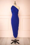 Aristella Blue Convertible Midi Dress | Boutique 1861 front view