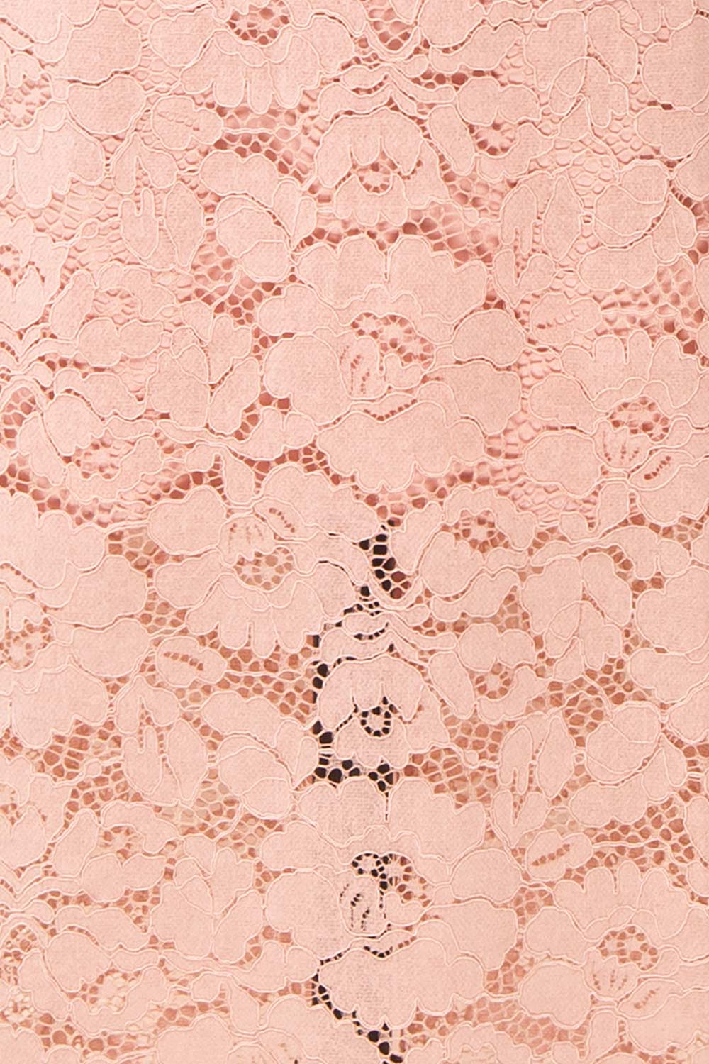 Ashley Mauve Straight Lace Midi Dress | Boutique 1861 fabric