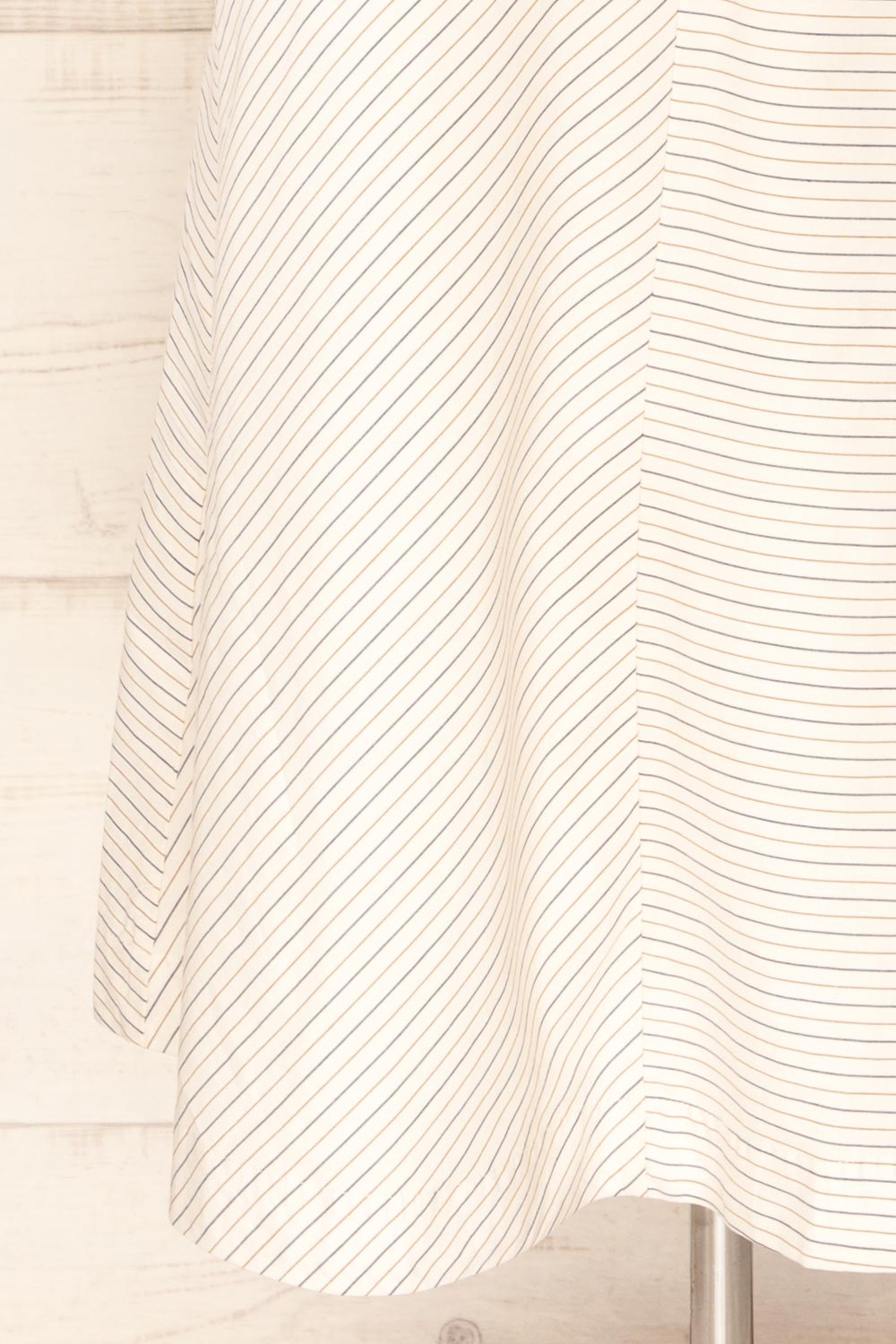 Astou | Striped Sleeveless Shirt Dress