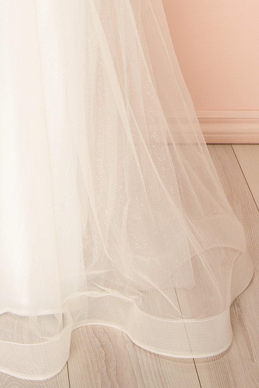 Augusta Tulle Gown w/ Lace Flowers | Boudoir 1861  bottom
