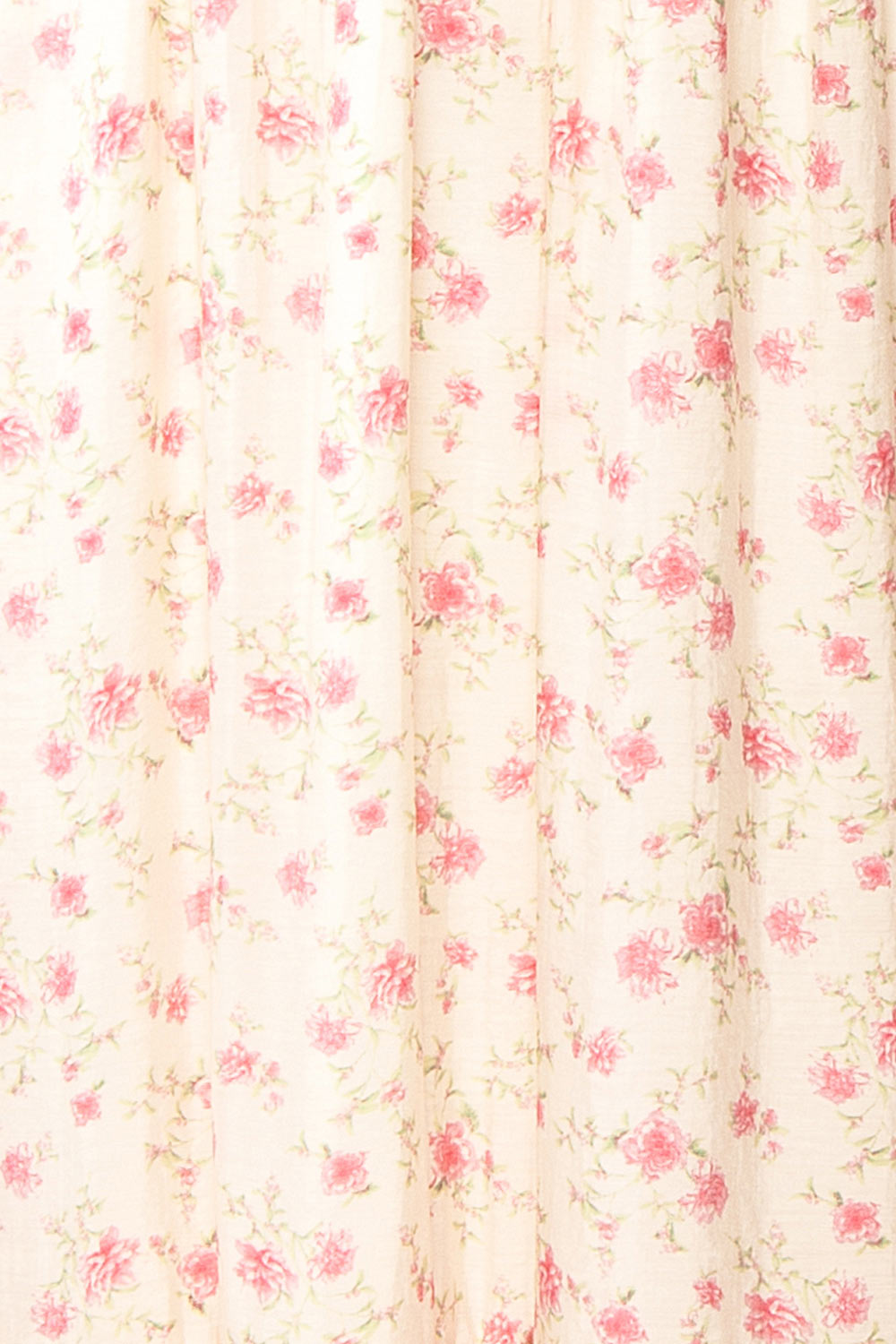 Azin Pink Bustier Floral Midi Dress | Boutique 1861 texture