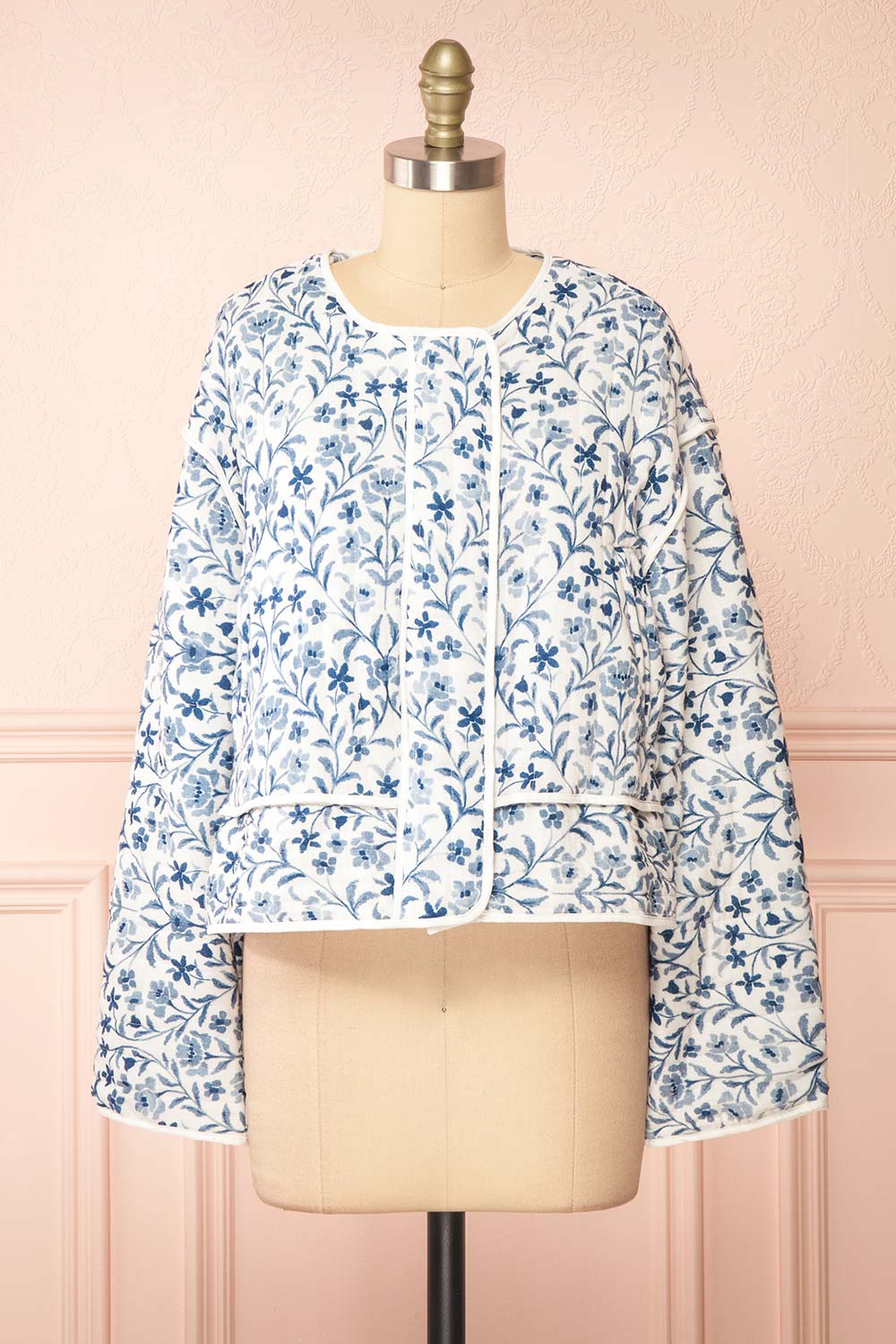 Azura | Quilted Floral Jacket