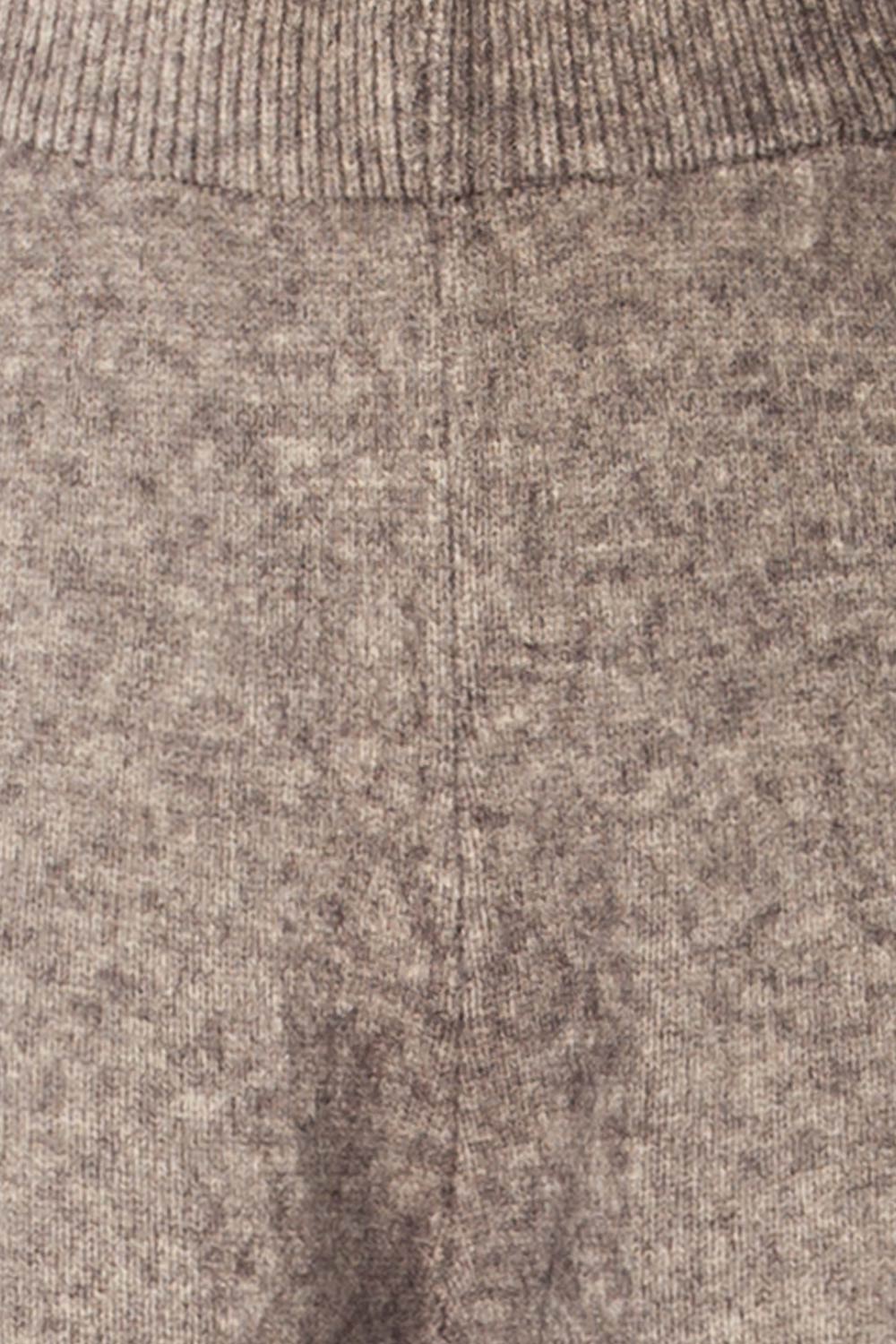 Baitoa Grey High-Waisted Loungewear Pants | La petite garçonne fabric