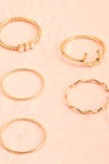 Balbina Set of 9 Assorted Rings | Boutique 1861 close-up
