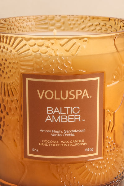 Baltic Amber Classic Candle | Maison garçonne special edition close-up
