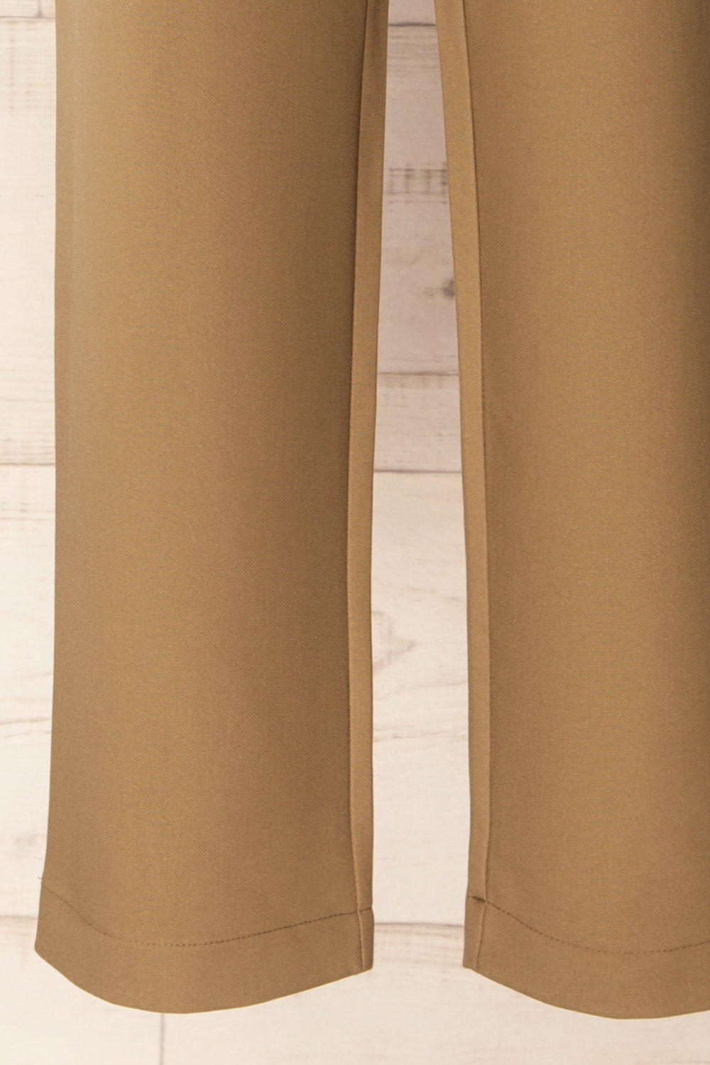 Banqiao High-Waisted Beige Pants | La petite garçonne bottom 