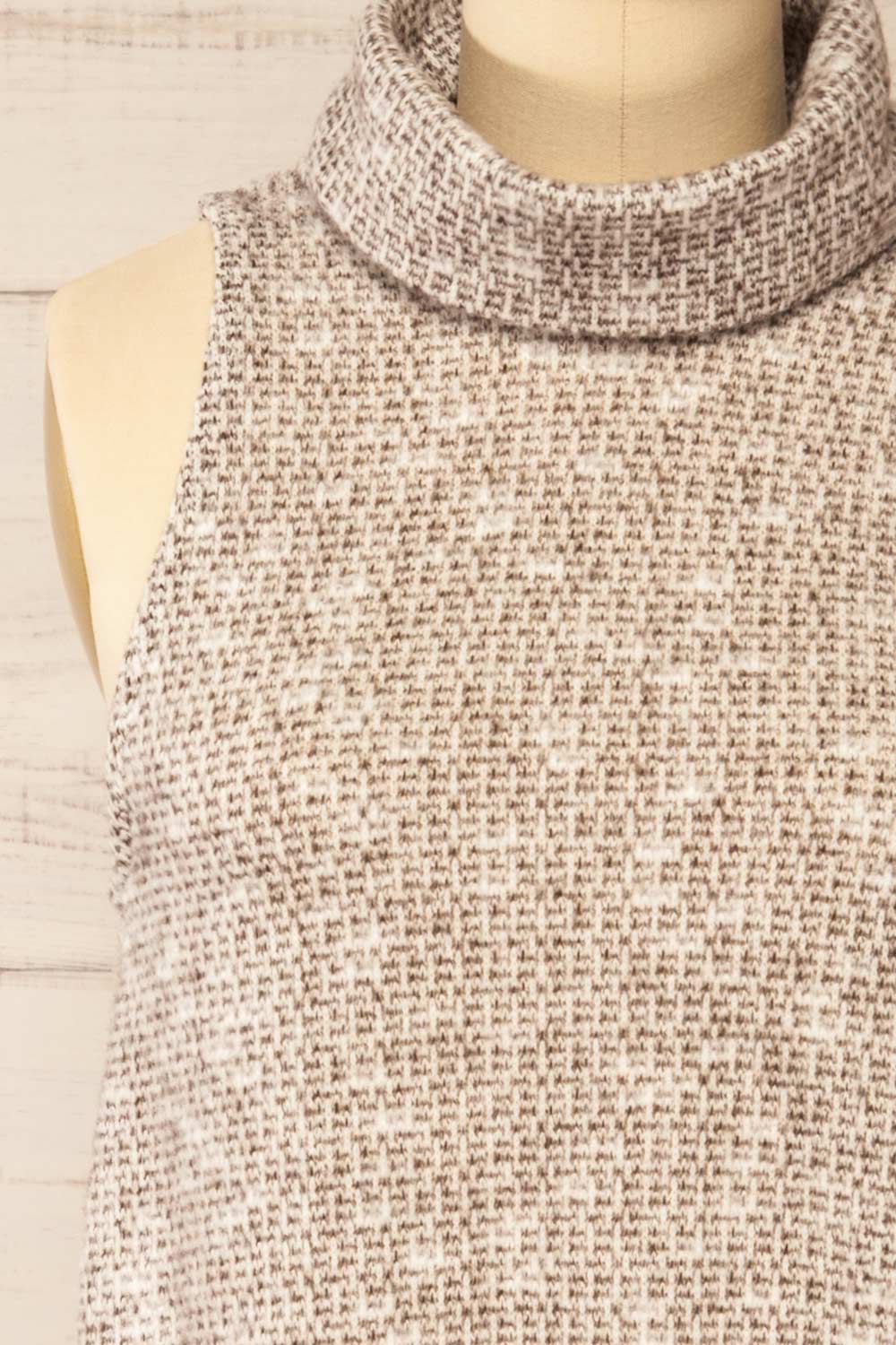 Barinas Sleeveless Turtleneck Top | La petite garçonne front