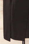 Baumeles Black Cape Blazer Dress | La petite garçonne  bottom