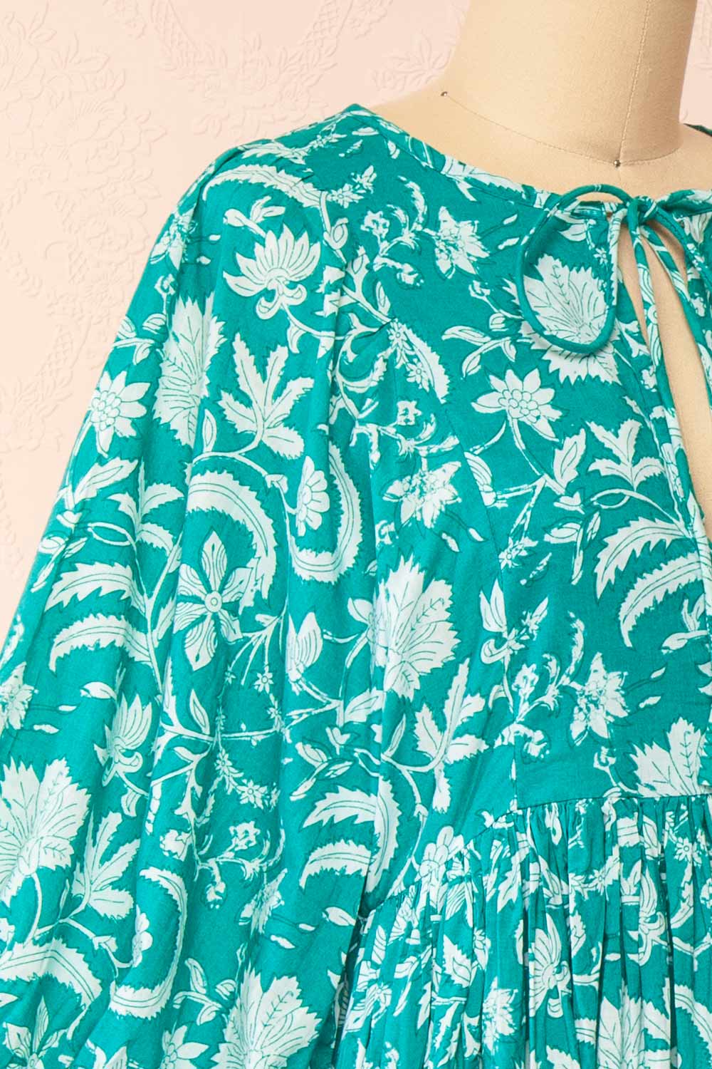 Bellami Loose Midi Floral Dress | Boutique 1861 side