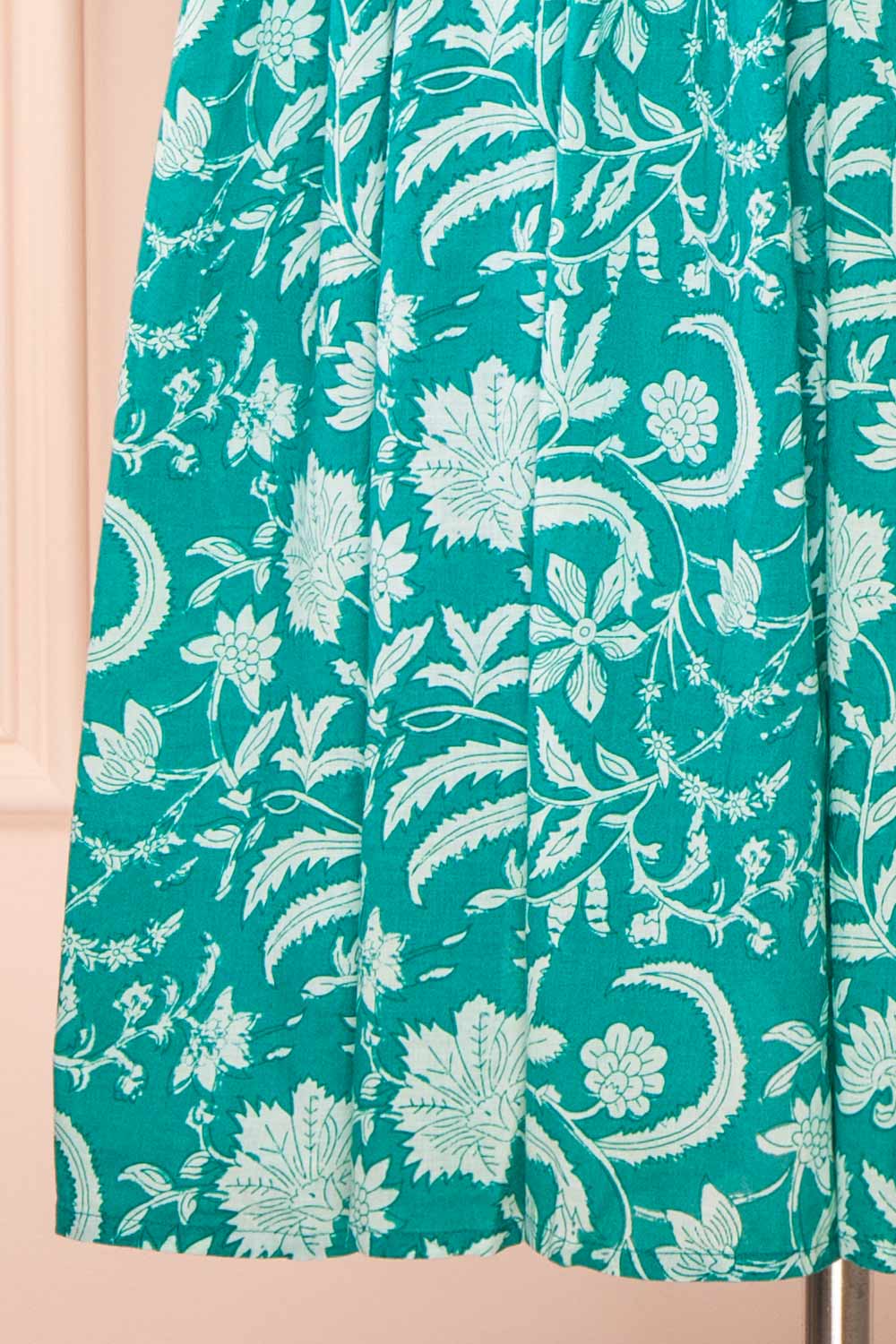 Bellami Loose Midi Floral Dress | Boutique 1861 bottom