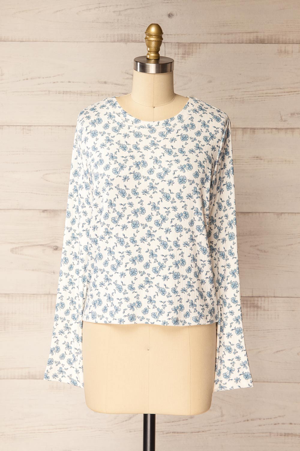 Berea Super Soft Floral Top | La petite garçonne front view