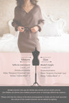 Bergame Green Knitted Wrap Dress | La petite garçonne size
