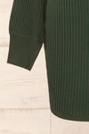 Bergame Green Knitted Wrap Dress | La petite garçonne bottom