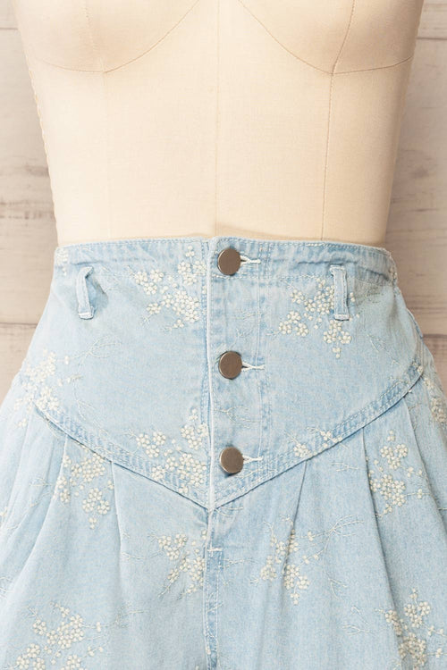 Archie Short W/ Heavy Frayed Hem - Biarritz
