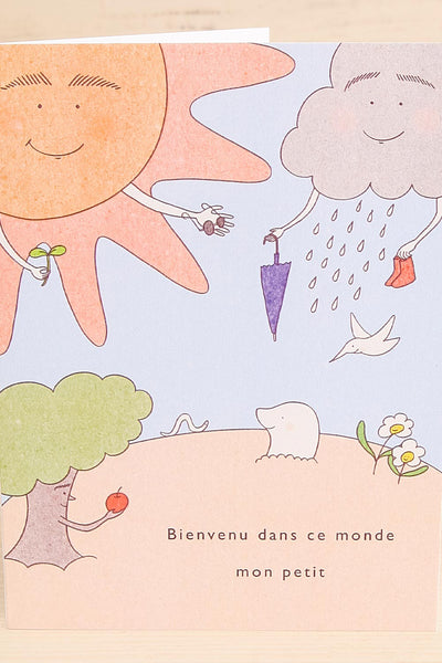 Hello Little One Greeting Card | Maison garçonne french