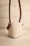 Biscotte Bucket Bag w/ Top Handle & Removable Strap side view