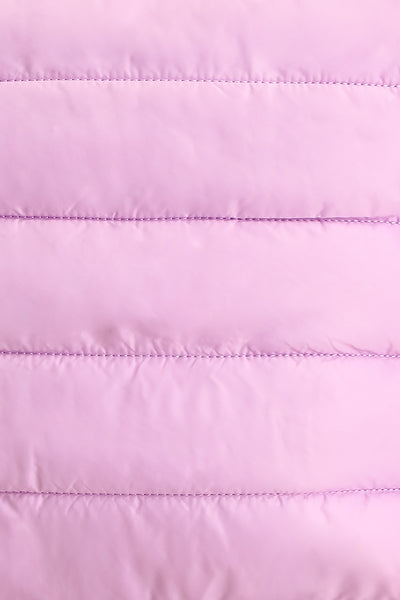 Blackpool Lavender Quilted Tote Bag | La petite garçonne texture