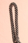 Bocal Black Crystal Wristlet Bag | Boutique 1861 handle