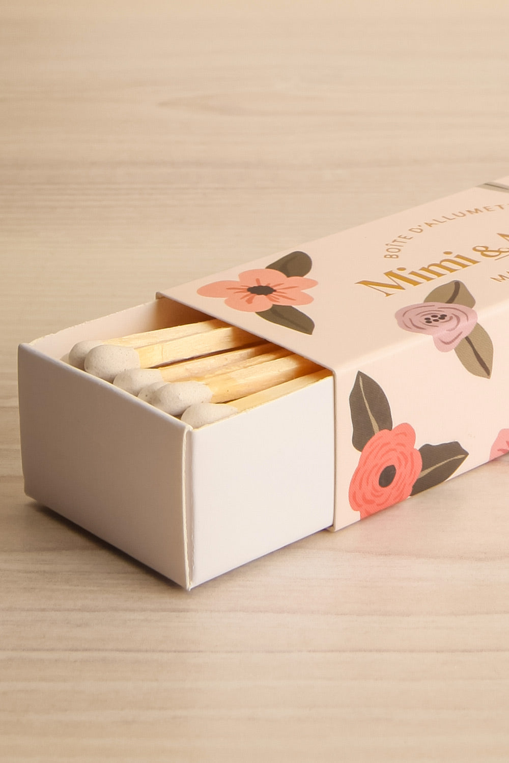 Floral Match Box | Maison garçonne fleur open