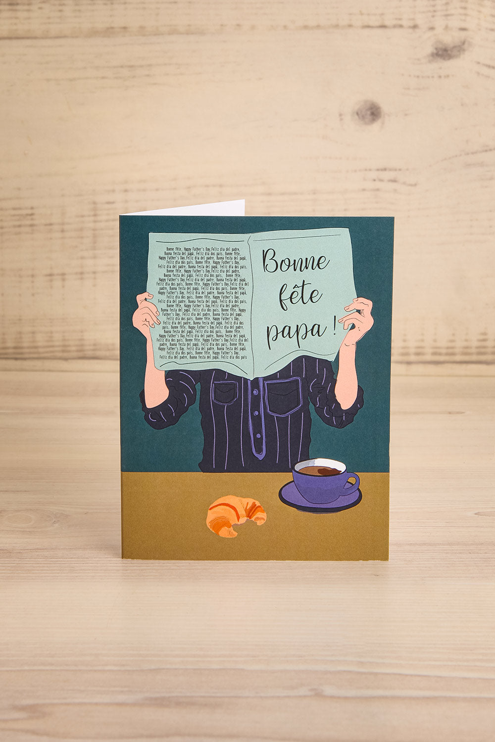 Bonne Fete Papa Card | Maison garçonne view