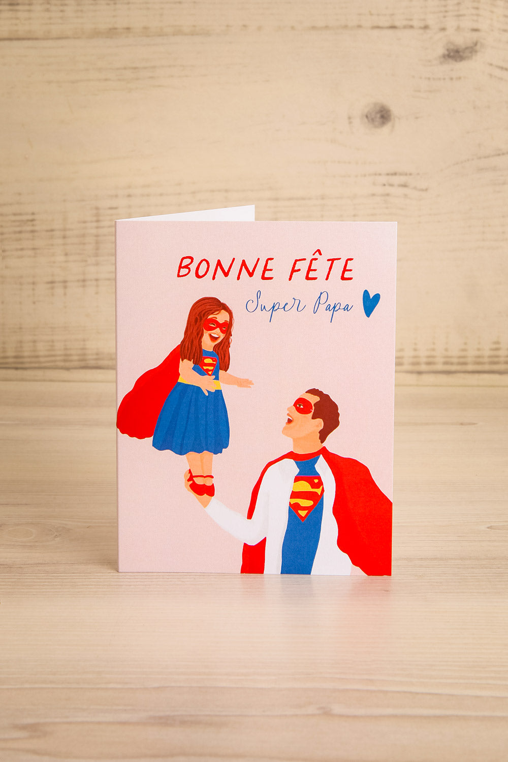 Bonne Fete Super Papa Card | Maison garçonne view
