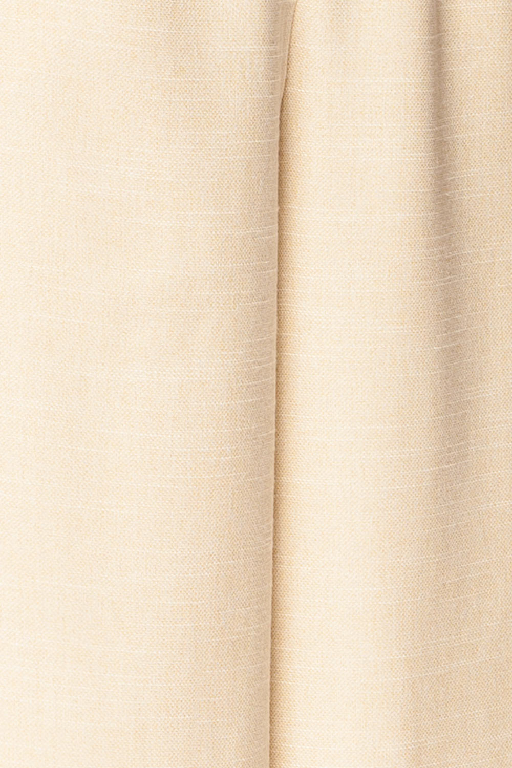  Borden Beige Wide Leg Pants | La petite garçonne fabric