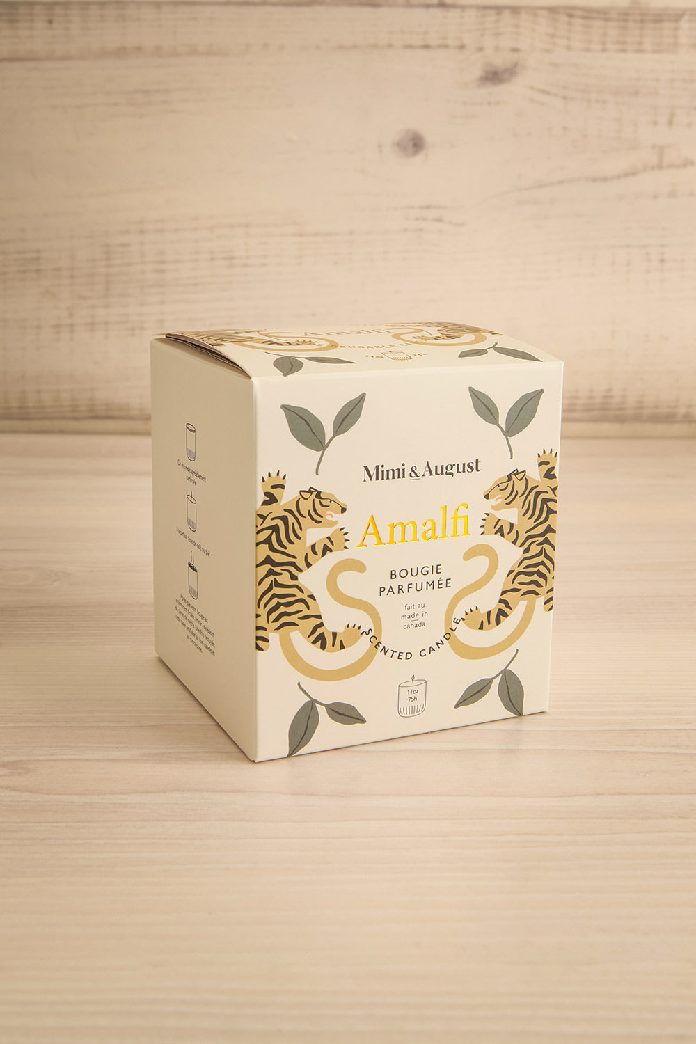 Amalfi Reusable Candle - 3 Options | Maison garçonne 11 oz box