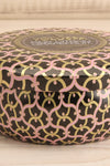 Pink Citron Grapefruit Tin Bowl Candle by Voluspa | Maison garçonne close-up